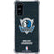 NBA Dallas Mavericks Black Primary Logo Galaxy S20 FE Clear Case